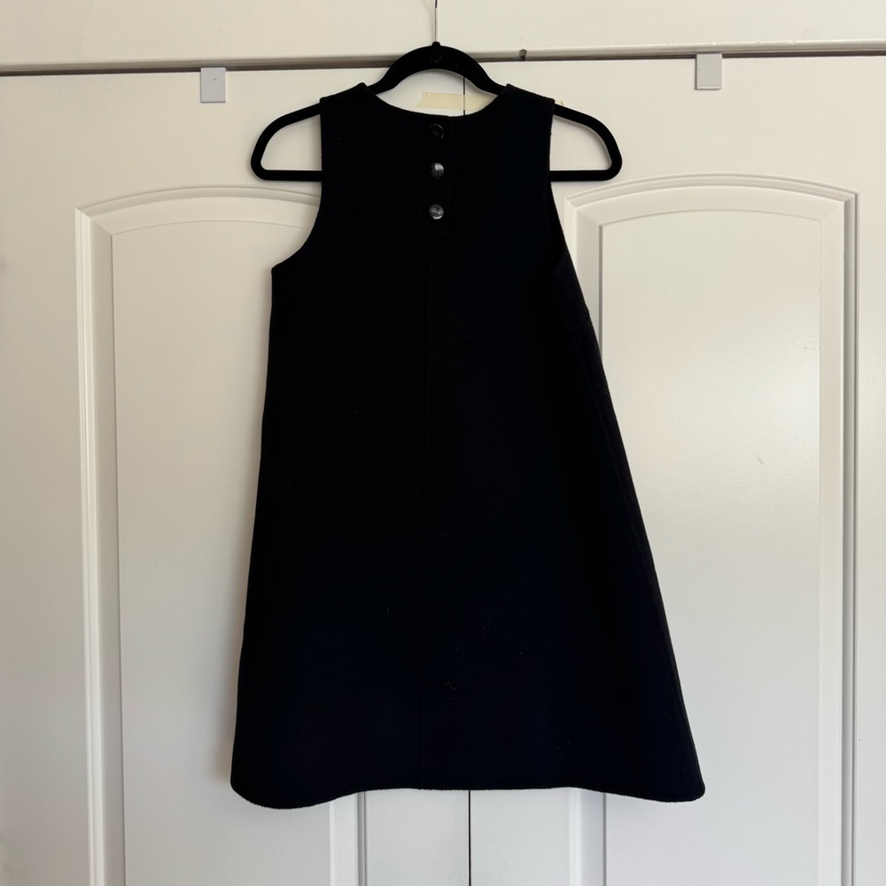 Sezane Black Dress - 100% Wool - Picture 5 of 8